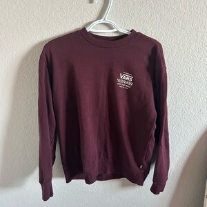 Vans Men's Burgundy Sweater
